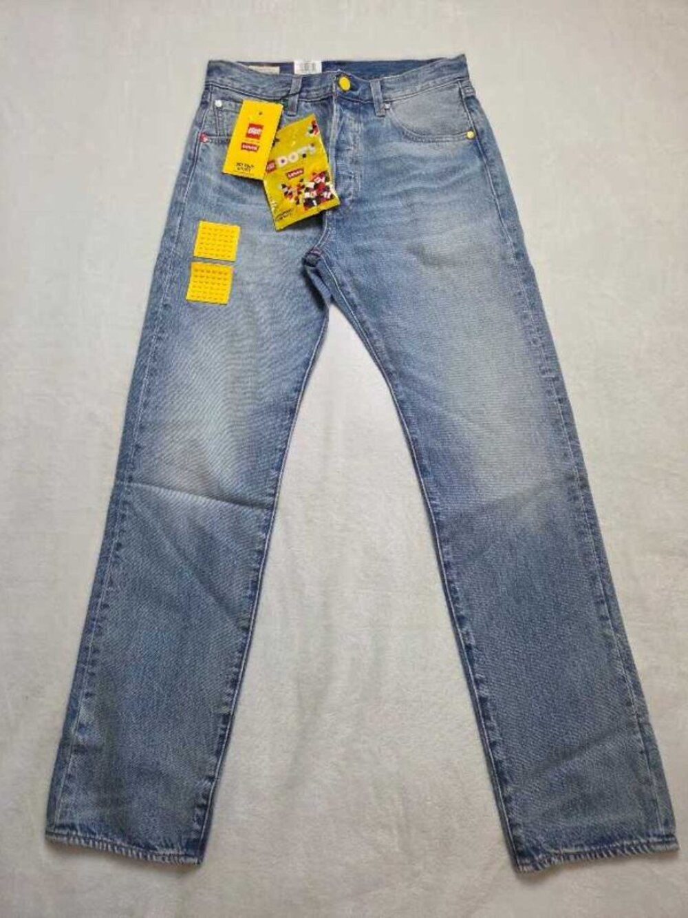 New 30x32 Levi's X Lego Collection colab 501 93' Straight Fit jeans